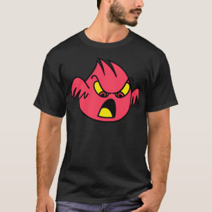Cute Super Angry Red Evil Monster With Wings 2 T-Shirt