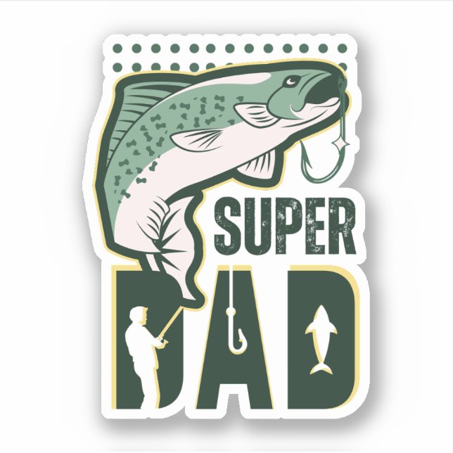 Cute Super Dad  (Front)