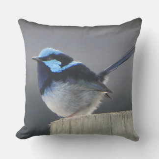 Cute Superb Fairywren Cushion