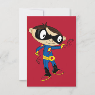 Cute Superhero Boy