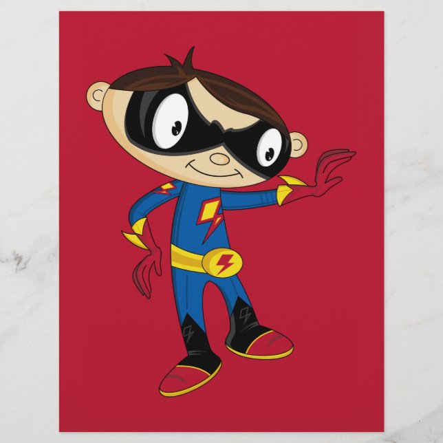 Cute Superhero Boy (Front)