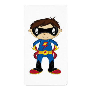 Cute Superhero Boy