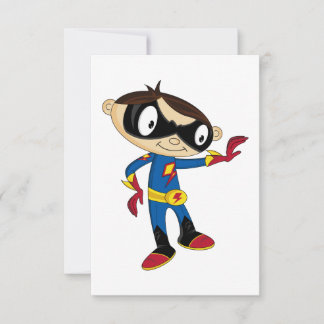 Cute Superhero Boy