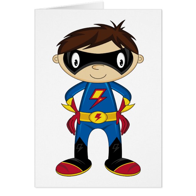 Cute Superhero Boy (Front)