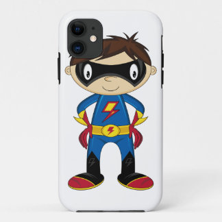 Cute Superhero Boy iphone Case