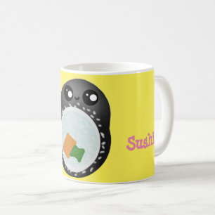 Cute Sushi cartoon design Coffee Mug