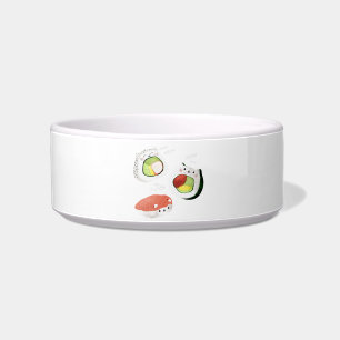 Cute Sushi Cat Bowl