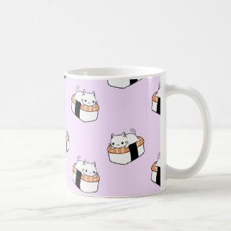 Cute Sushi Cat Coffee Mug