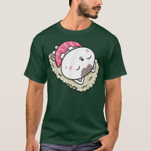 Cute Sushi Cat Kawaii Anime Neko Animal Pet Japan T-Shirt