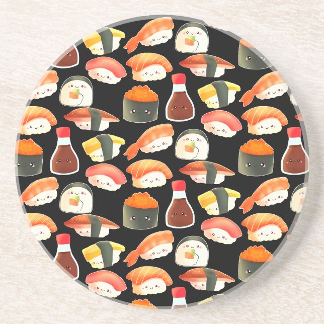 Cute Sushi Coaster (Front)