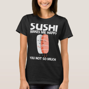 Cute Sushi For Men Women Japanese Cuisine Food T-Shirt