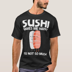 Cute Sushi For Men Women Japanese Cuisine Food T-Shirt