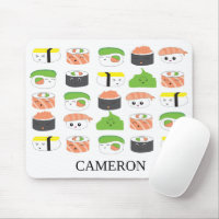 Cute Sushi Kawaii Illustration Custom