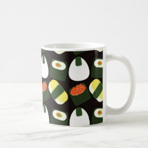 Cute Sushi Pattern Coffee Mug