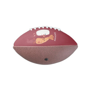 Cute sushi rice prawn friends cartoon football