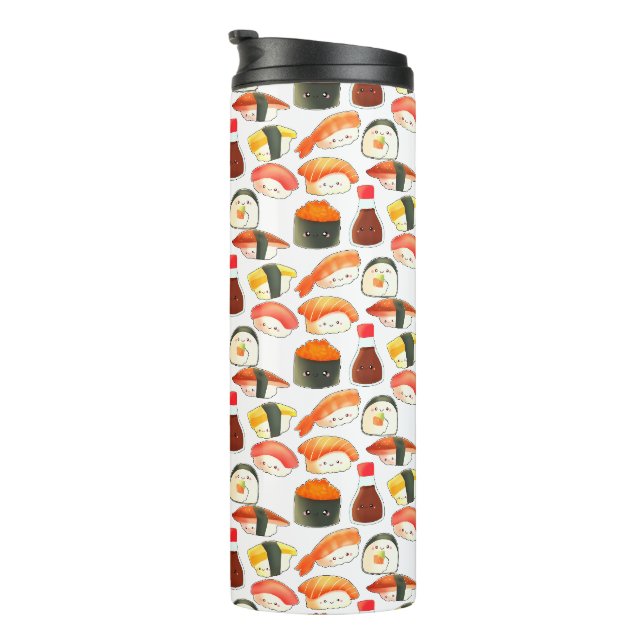 Cute Sushi Thermal Tumbler (Rotated Right)