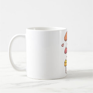 Cute Sushi Trio Stack, Kawaii Japanese Food Coffee Mug