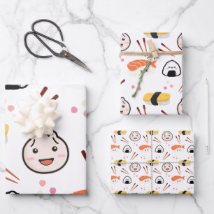 Cute Sushi Wrapping Paper