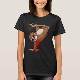Cute Sweet But Psycho Sloth Humour Wife Mom Gift H T-Shirt