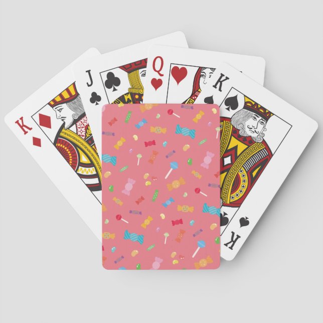 Cute Sweet Candy Poker Cards (Back)