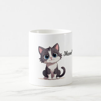 Cute Sweet Cartoon Kitty Cat Mug