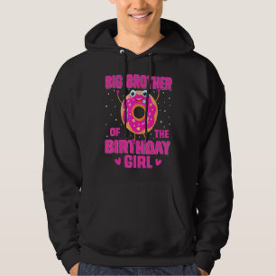 Cute Sweet Doughnut Family Big Brother Of The Birt Hoodie