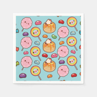 Cute Sweet Kawaii Treats Napkin