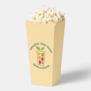 Cute Sweet yogurt Smoothies fruit Juice bar shop Favor Box