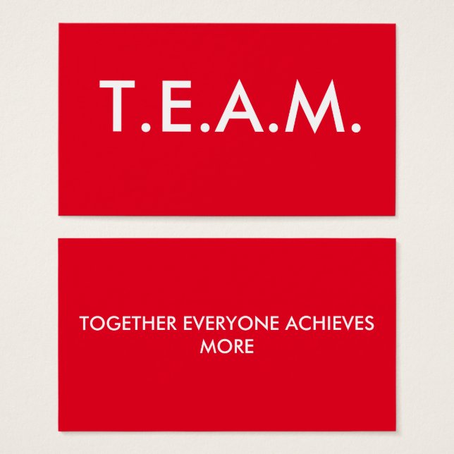 CUTE T.E.A.M. T-Shirt (Front & Back)