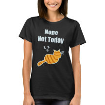 Cute T Shirt of A Cat Sleeping