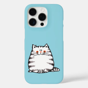 Cute Tabby Cat – Kawaii kitty for cat lovers iPhone 16 Pro Case