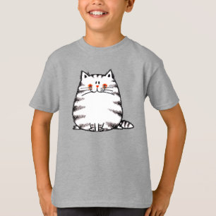 Cute Tabby Cat – Kawaii kitty for cat lovers T-Shirt