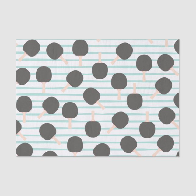 Cute Table Tennis Tissue Paper (Front)