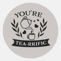 Cute Tea lovers word art