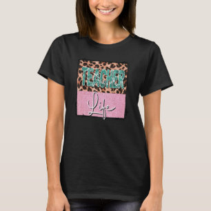 Cute Teacher Mom Motif For Women Who Loves Teacher T-Shirt