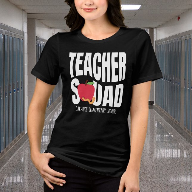 Cute Teacher Squad Tri-Blend Shirt (Creator Uploaded)