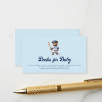 Cute Teddy Baseball Books for Baby Insert