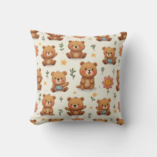 Cute teddy bear cushion