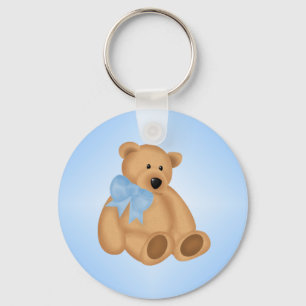 Cute Teddy Bear, For Baby Boy Keychain
