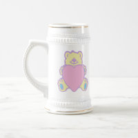 Cute Teddy Bear Love Heart