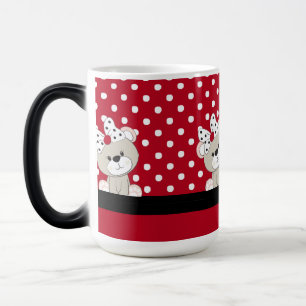 cute teddy bear magic mug