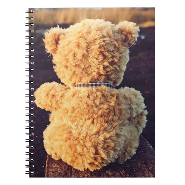 Cute Teddy Bear Notebook (Front)