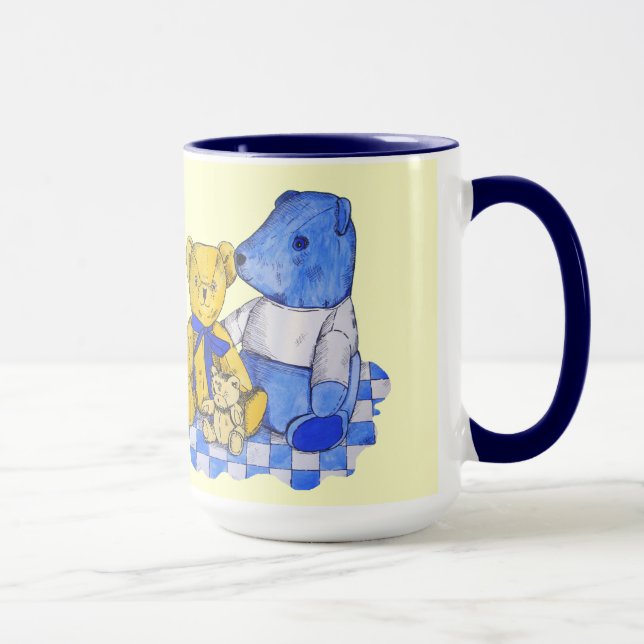 cute teddy bear picture mug (Right)