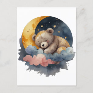 Cute Teddy Bear Postcard