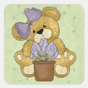 Cute Teddy Bear Stickers