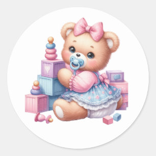 Cute Teddy bear Stickers