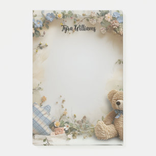 Cute Teddy Bear Valentine's Day  Post-it Notes