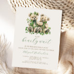 Cute Teddy Bears Green Ivy Twins Baby Shower Postcard<br><div class="desc">This cute twins baby shower invitation postcard features a pair of sweet watercolor teddy bears wrapped in green ivy, above the words "we can bearly wait" in green handwriting script. Personalize the text with the name of the mom-to-be in green script and the details in sepia sans serif font on...</div>