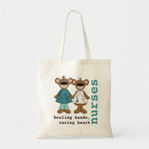 Cute Teddy Bears Nurse Appreciation Gift  Tote Bag