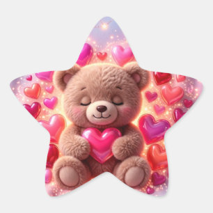 Cute Teddy Love Sticker Sheet 💖Sticker